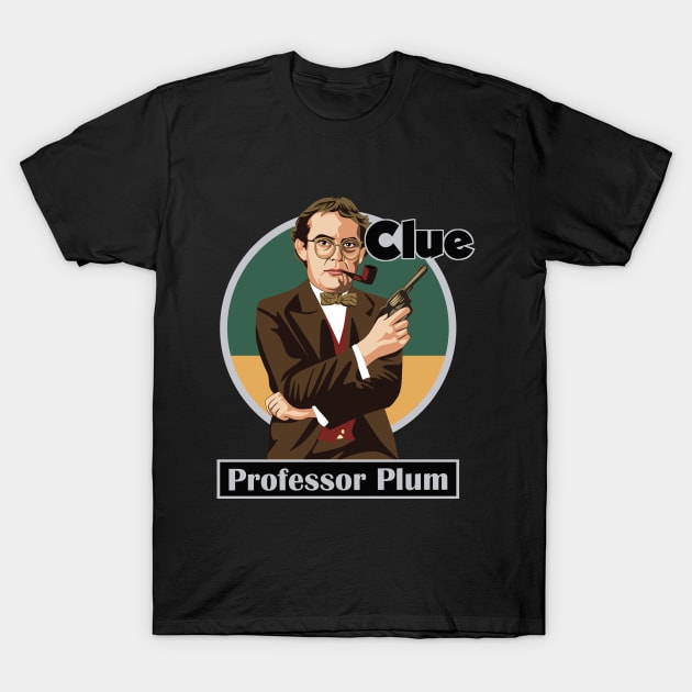 CLUE Professor Plum T-Shirt by Tiro1Linea